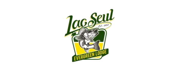 Lac Seul's Evergreen Lodge logo